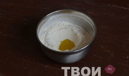 постное заварное тесто