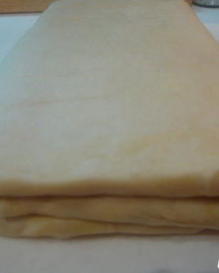 Рецепт слоеного теста наоборот