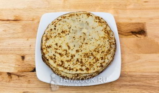 тесто для блинов на кефире