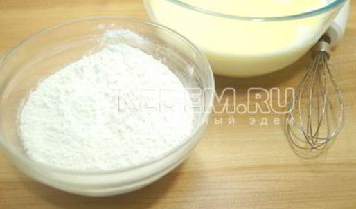 тесто для блинов на молоке