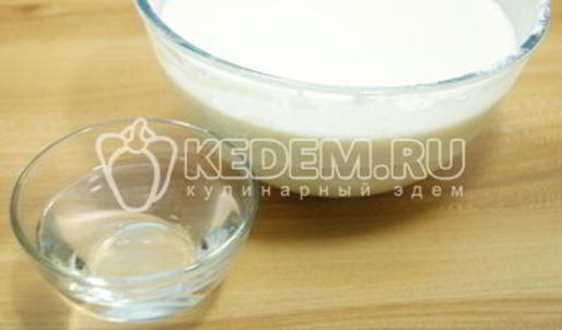 тесто для блинов на молоке