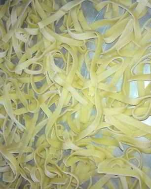 Тесто для лапшерезки