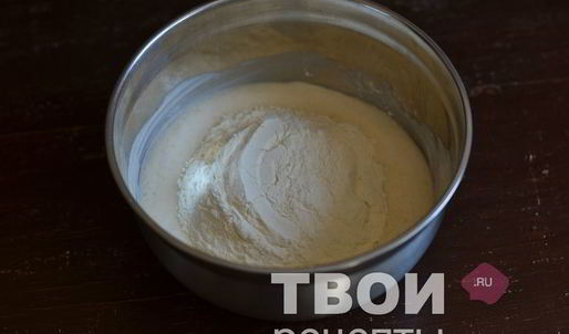 тесто на кефире для пирожков