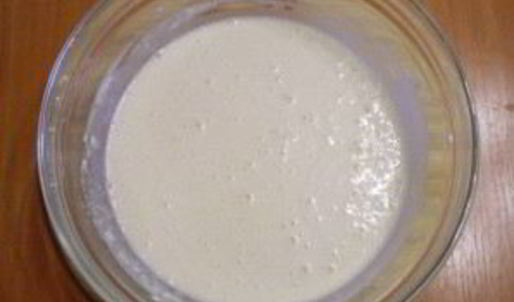 тесто на минералке