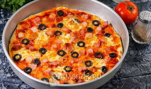 тесто на пиццу