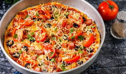 тесто на пиццу