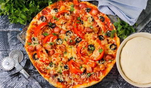 тесто на пиццу