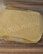 Тесто простое для лазаньи