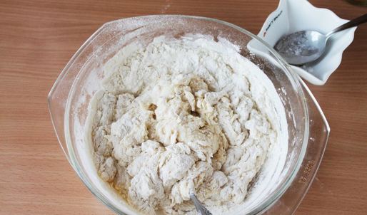 тесто с крахмалом