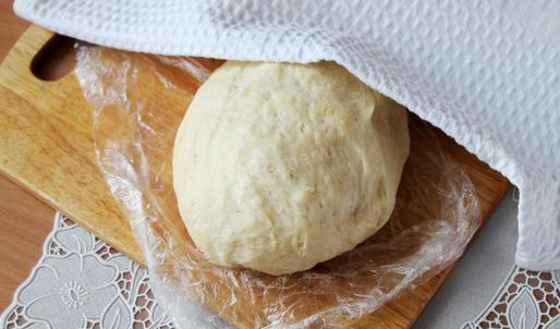 тесто с крахмалом