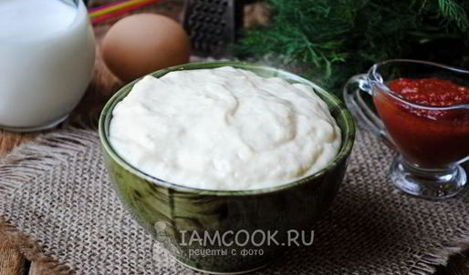 жидкое тесто для пиццы