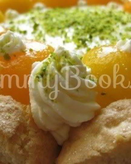 Рецепт абрикосового торта с кремом из маскарпоне