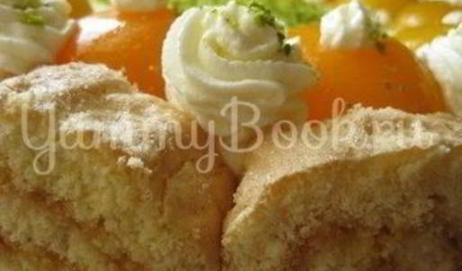 абрикосовый торт с кремом из маскарпоне