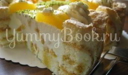 абрикосовый торт с кремом из маскарпоне