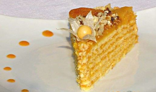 абрикосовый торт