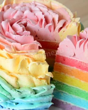 Белково масляный торт