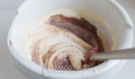 бисквит брошенный с какао