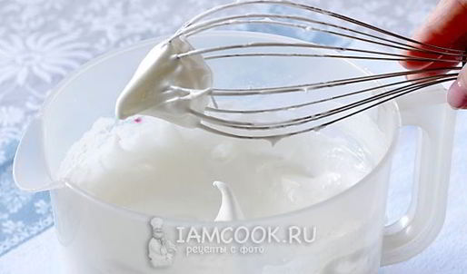 бисквит на сметане