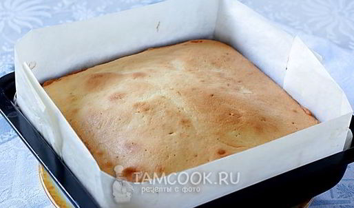 бисквит на сметане