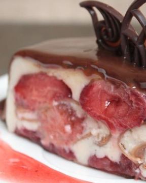 Блинный торт с муссом