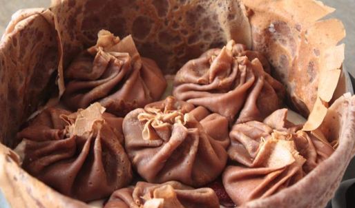 блинный торт с муссом