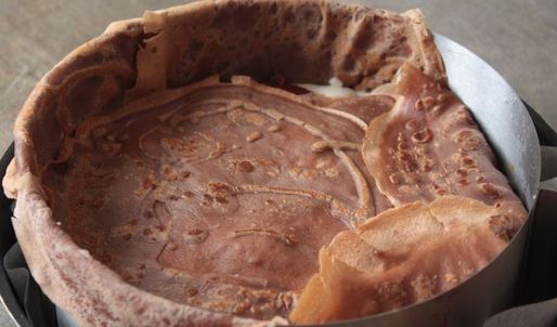 блинный торт с муссом