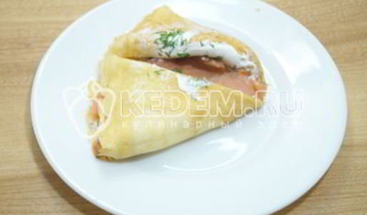 блинный торт звезда