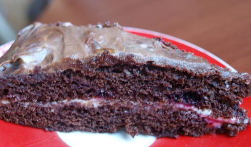 черемуховый торт