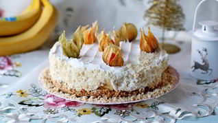 Банановый торт