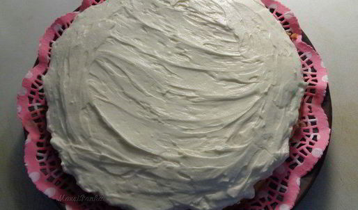 фруктово-ягодный торт с нежным кремом из маскарпоне