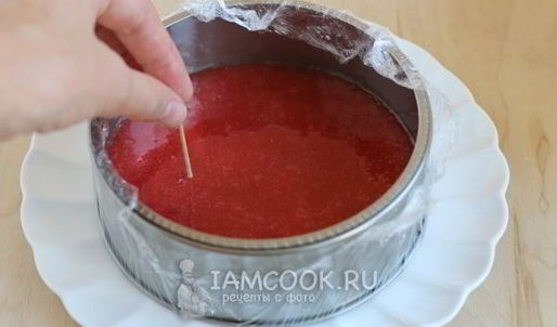 клубничное конфи для торта