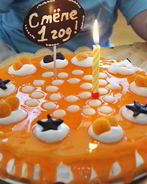 Нежный торт с цитрусовой глазурью