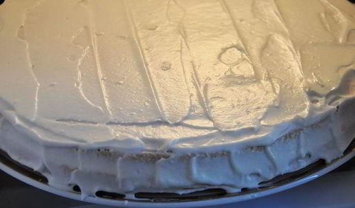 нежный торт с цитрусовой глазурью