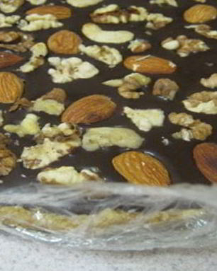 Ореховый торт без выпечки