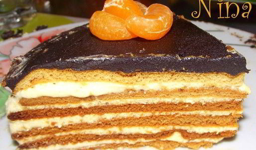 рождественский медовый торт