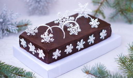 шоколадно-кокосовый торт