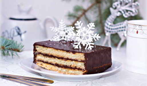 шоколадно-кокосовый торт