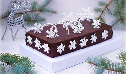 шоколадно-кокосовый торт