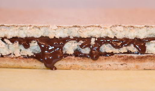 шоколадно-кокосовый торт