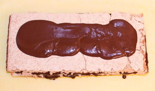 шоколадно-кокосовый торт