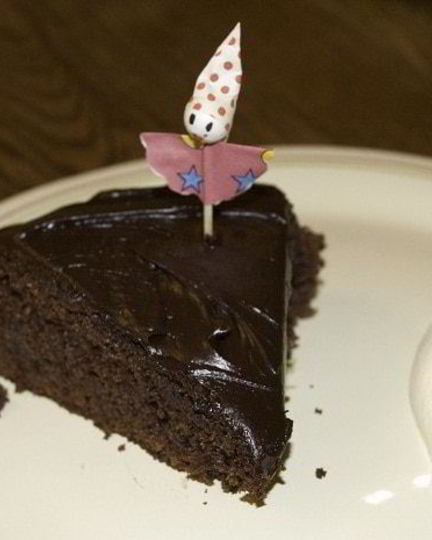 Рецепт шоколадна-медового торт в шоколадной глазури