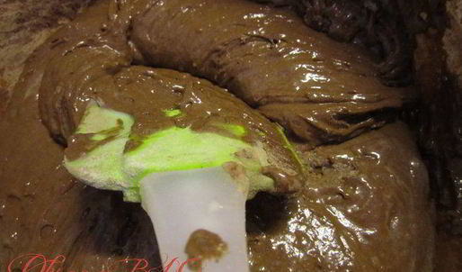 шоколадный бисквит с малиной