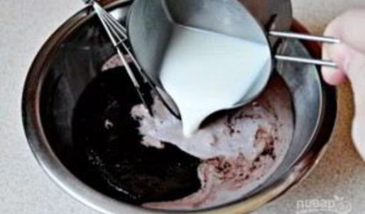 шоколадный бисквит волшебный