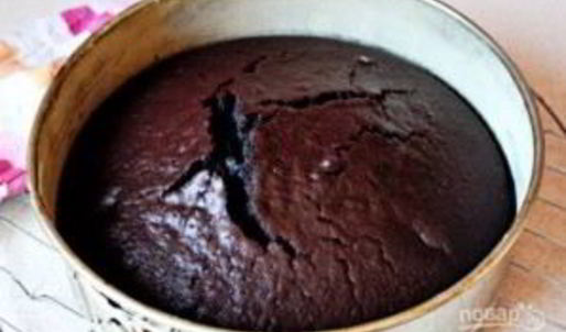 шоколадный бисквит волшебный