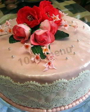 Шокомастика для украшения торта