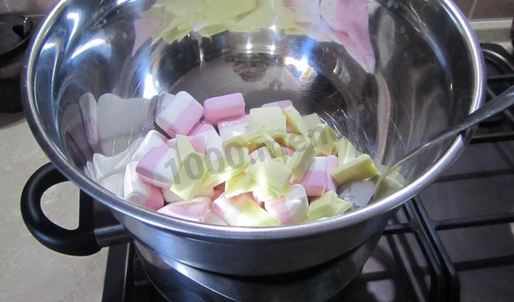 шокомастика для украшения торта