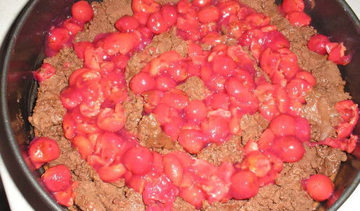 торт черный лес