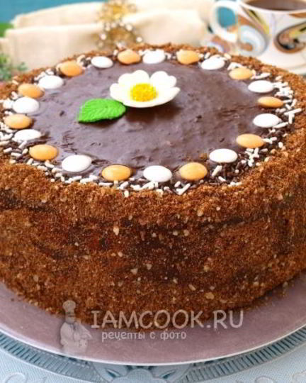 Рецепт торта дамского каприз