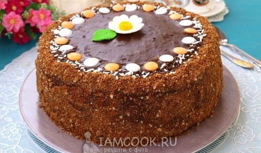 торт дамский каприз