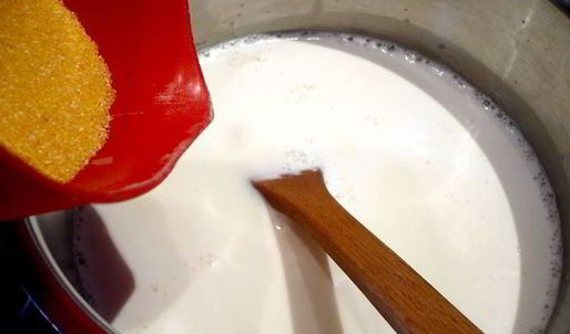 торт из поленты и овощного рагу солнечный корабль